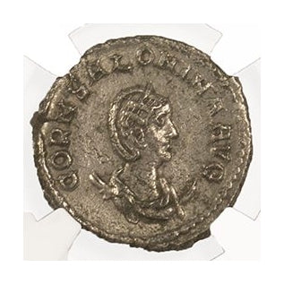 Salonina Roman Silver Antoninianus (NGC Certified Slab)