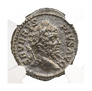Septimius Severus Roman AR Denarius (AD 193-211) NGC