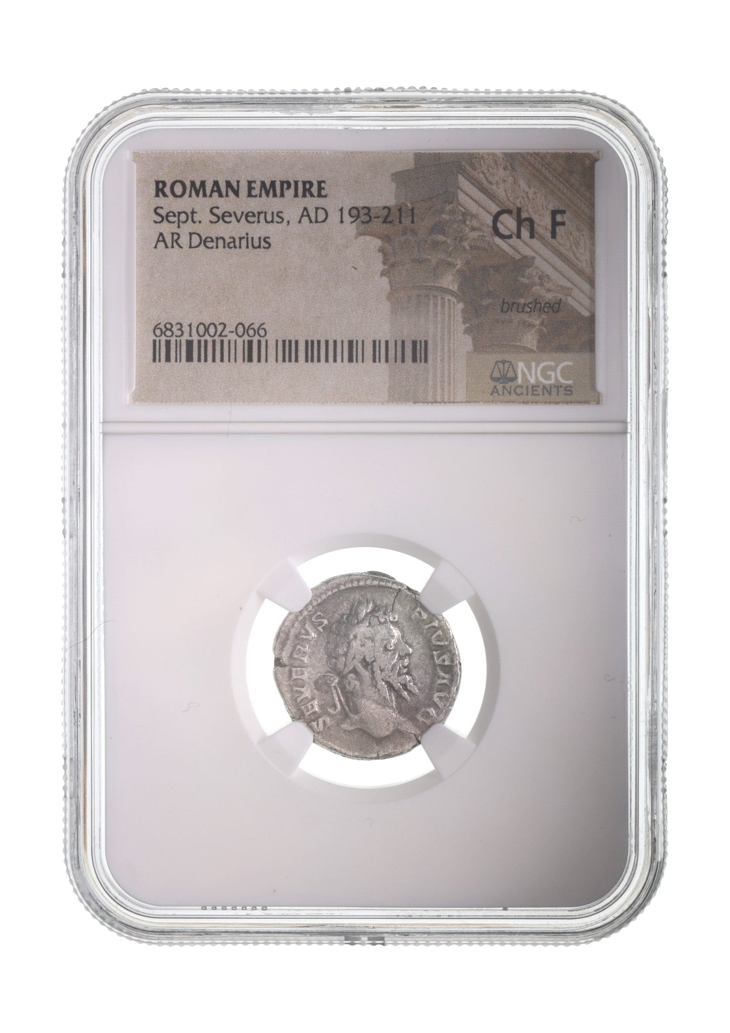 Septimius Severus Roman AR Denarius (AD 193-211) NGC