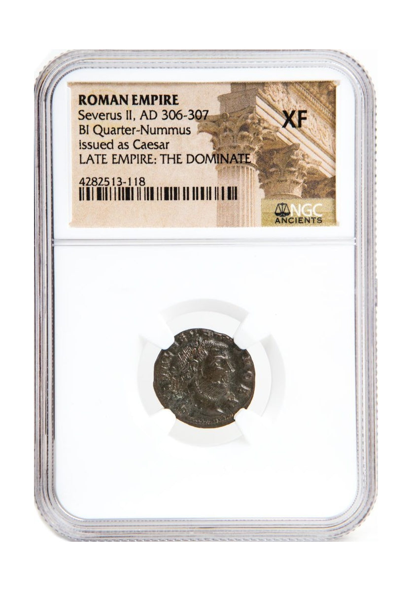Severus II Roman AE (AD 306-307) NGC