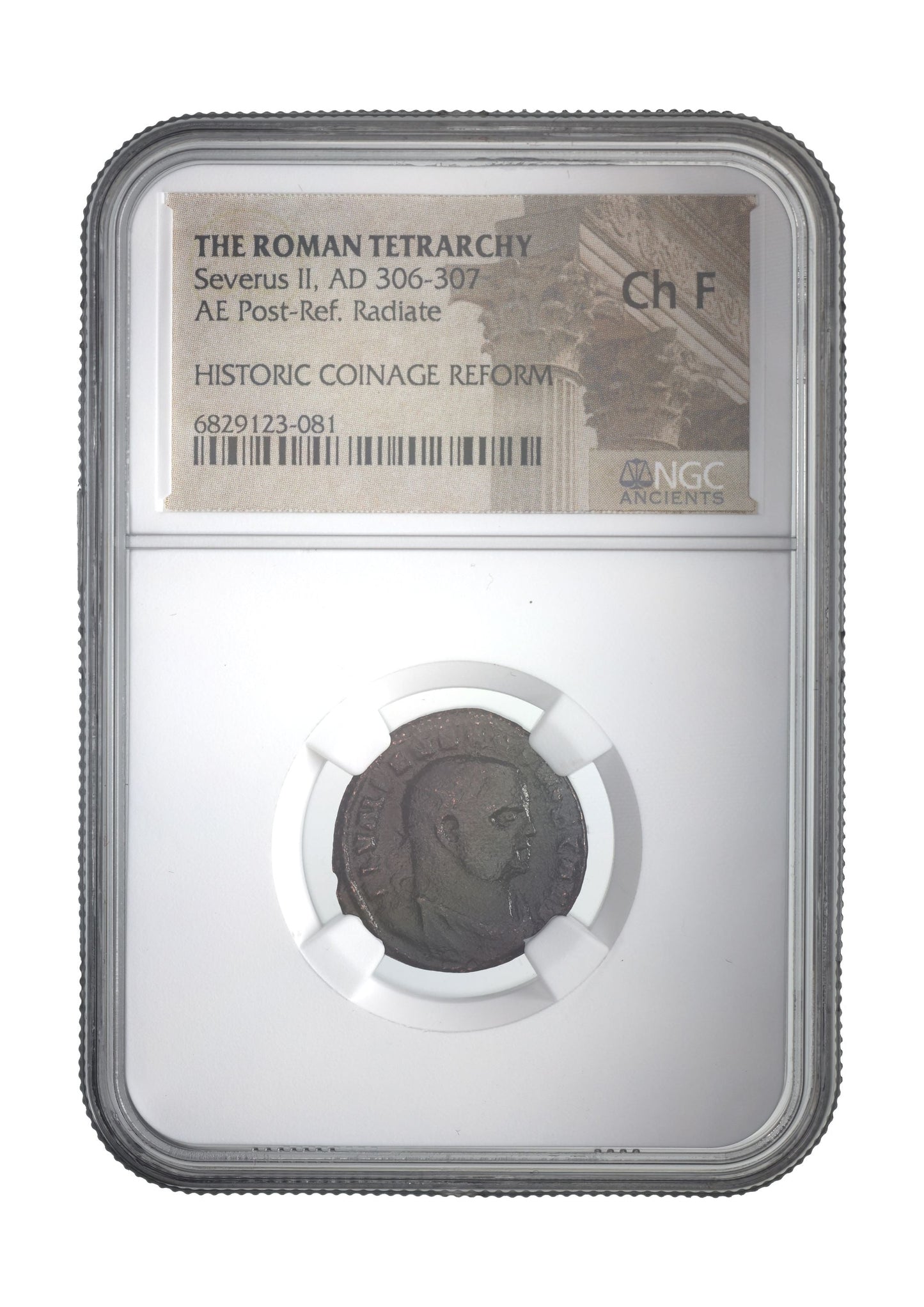 Severus II Roman AE (AD 306-307) NGC