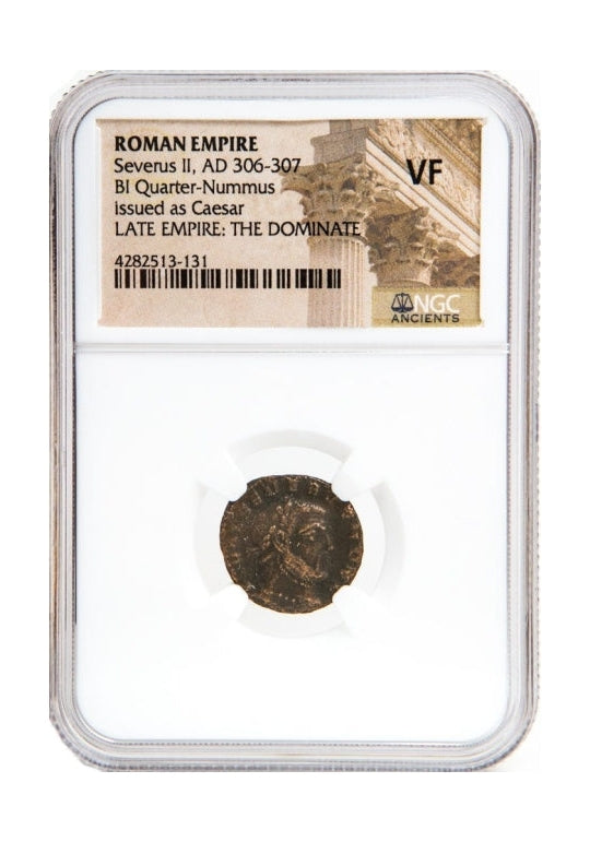 Severus II Roman AE (AD 306-307) NGC