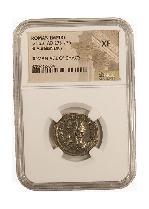 Tacitus Roman Billon Antoninianus (AD 275-276) NGC