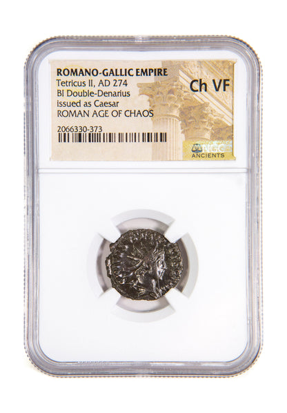 Tetricus II Roman AE (AD 273-274) Graded