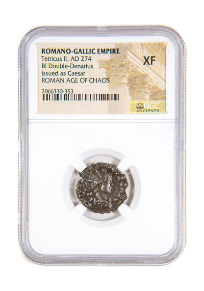 Tetricus II Roman AE (AD 273-274) Graded