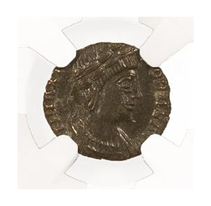 Flavia Maximiana Theodora Roman Bronze NGC