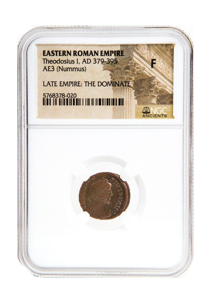 Theodosius I Roman AE (AD 379–395) NGC