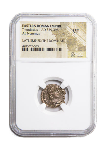 Theodosius I Roman AE (AD 379–395) NGC
