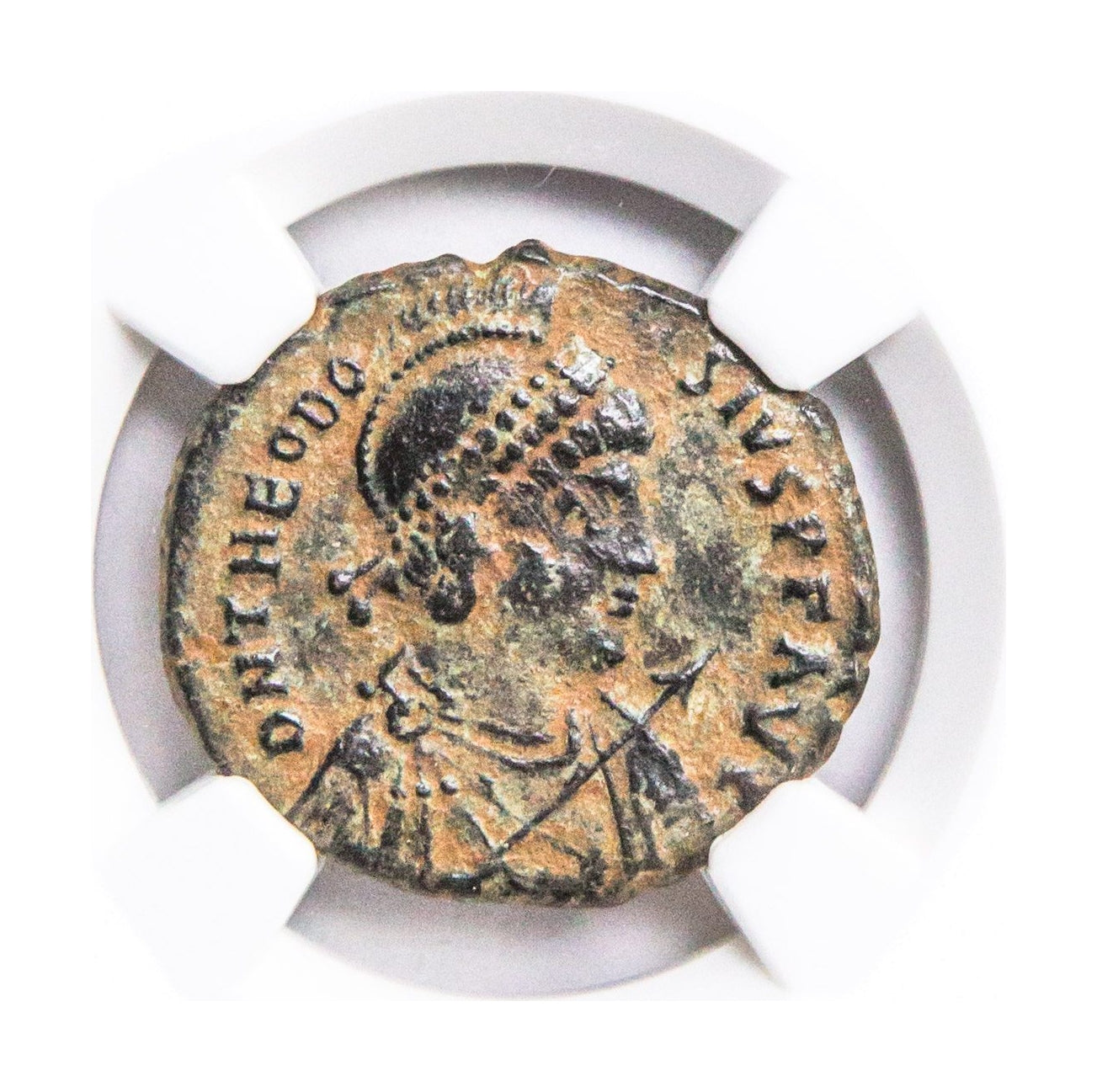Theodosius I Roman AE2 (AD 379-395) NGC