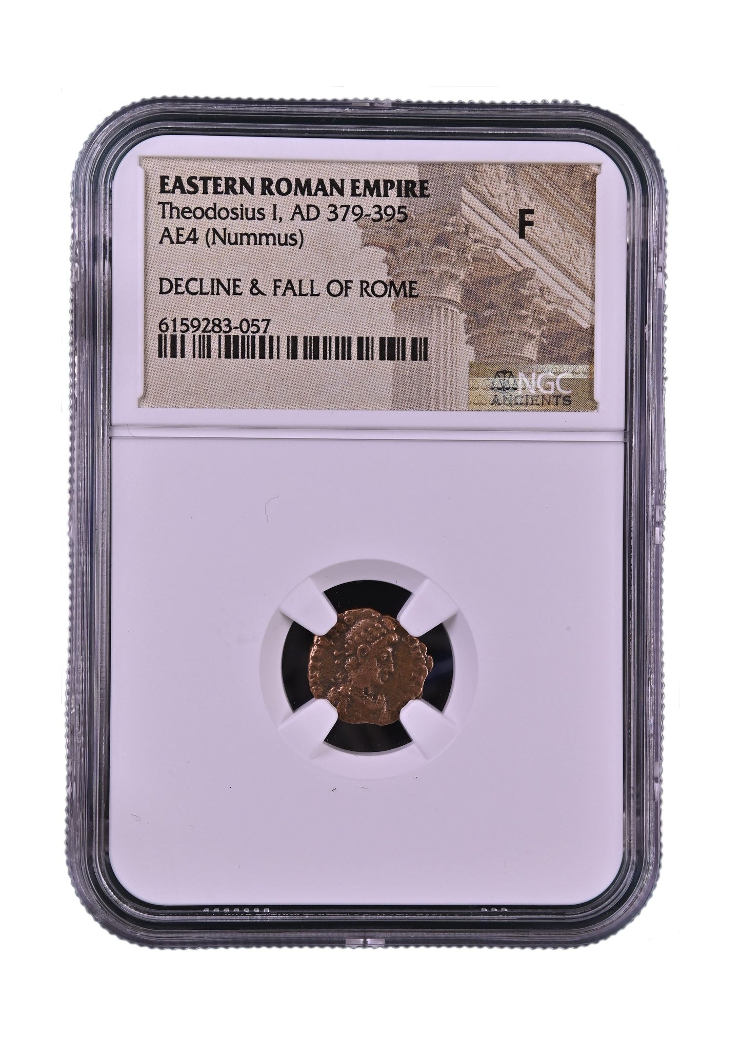 Theodosius I Roman AE4 (AD 379-395) NGC