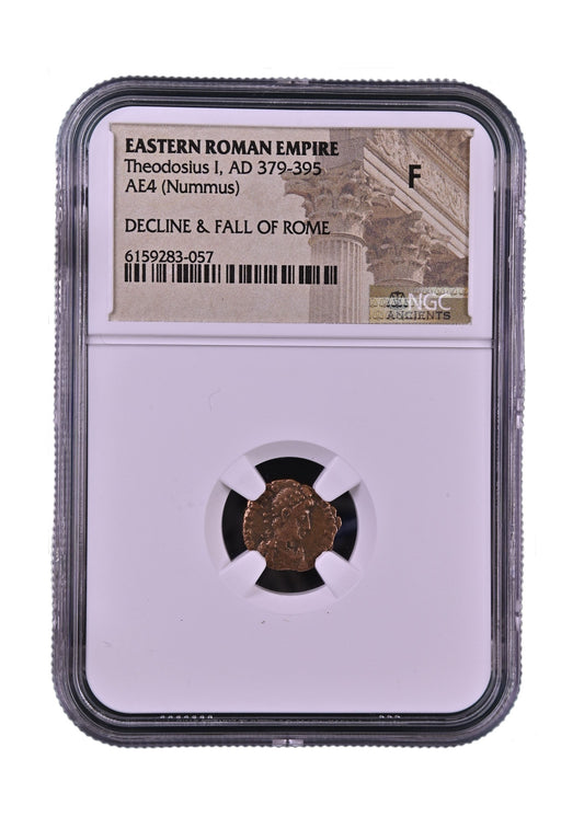 Theodosius I Roman AE4 (AD 379-395) NGC