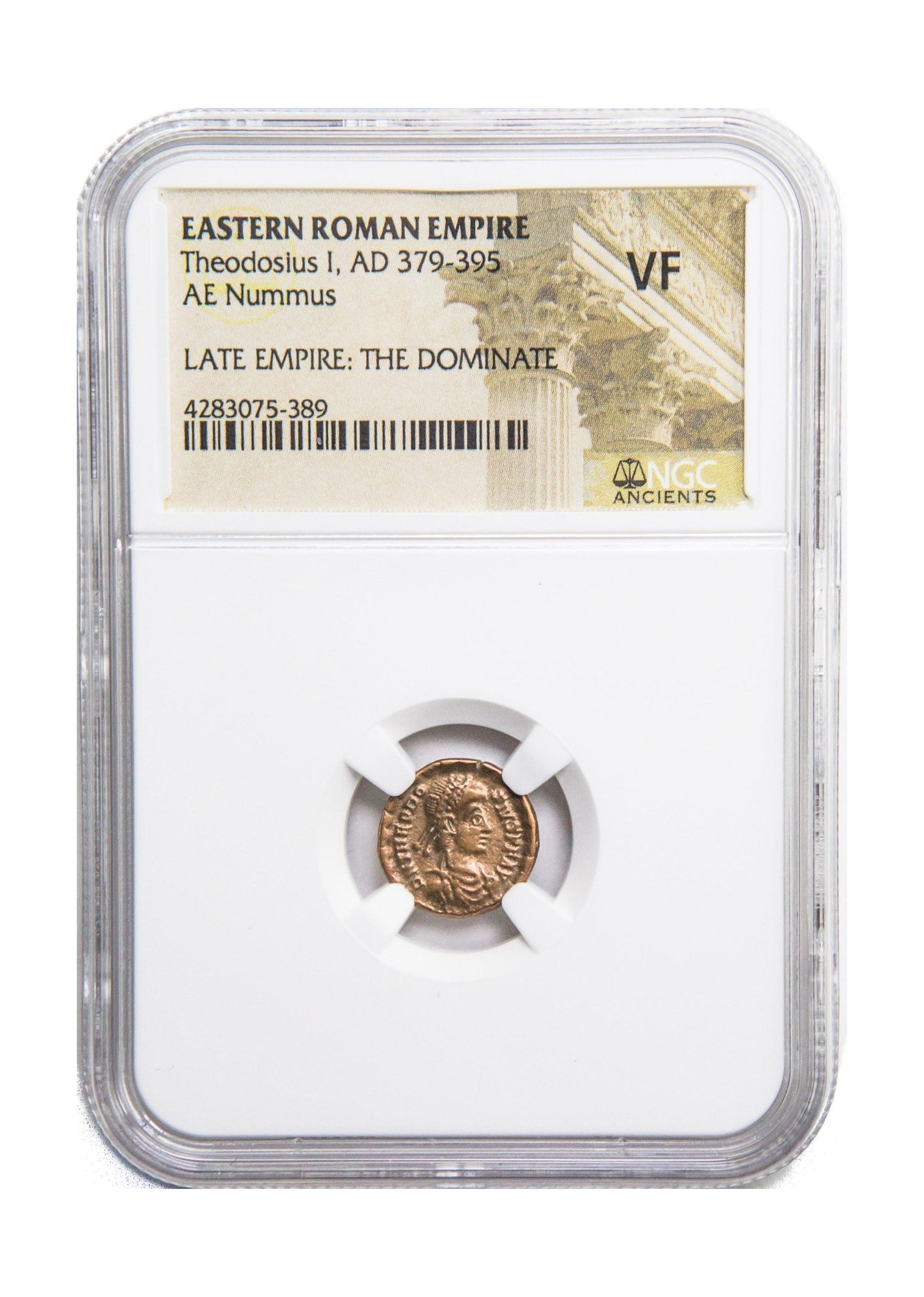 Theodosius I Roman AE4 (AD 379-395) NGC