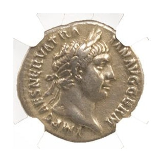 Trajan Roman AR Denarius (AD 98-117) NGC
