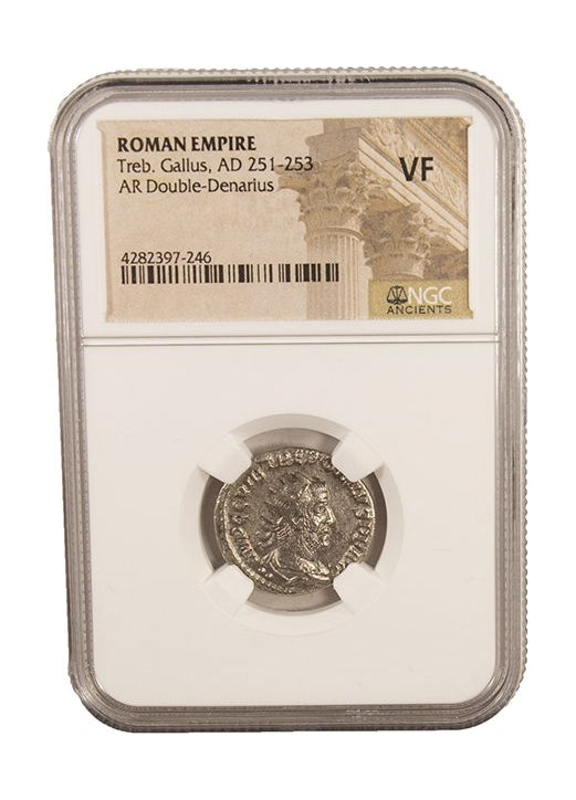 Trebonianus Gallus Roman AR Antoninianus (AD 251-253) NGC