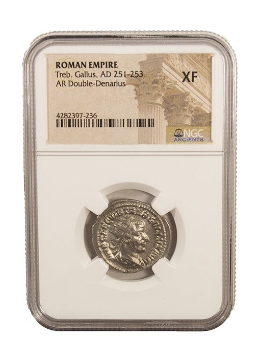 Trebonianus Gallus Roman AR Antoninianus (AD 251-253) NGC