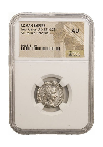 Trebonianus Gallus Roman AR Antoninianus (AD 251-253) NGC
