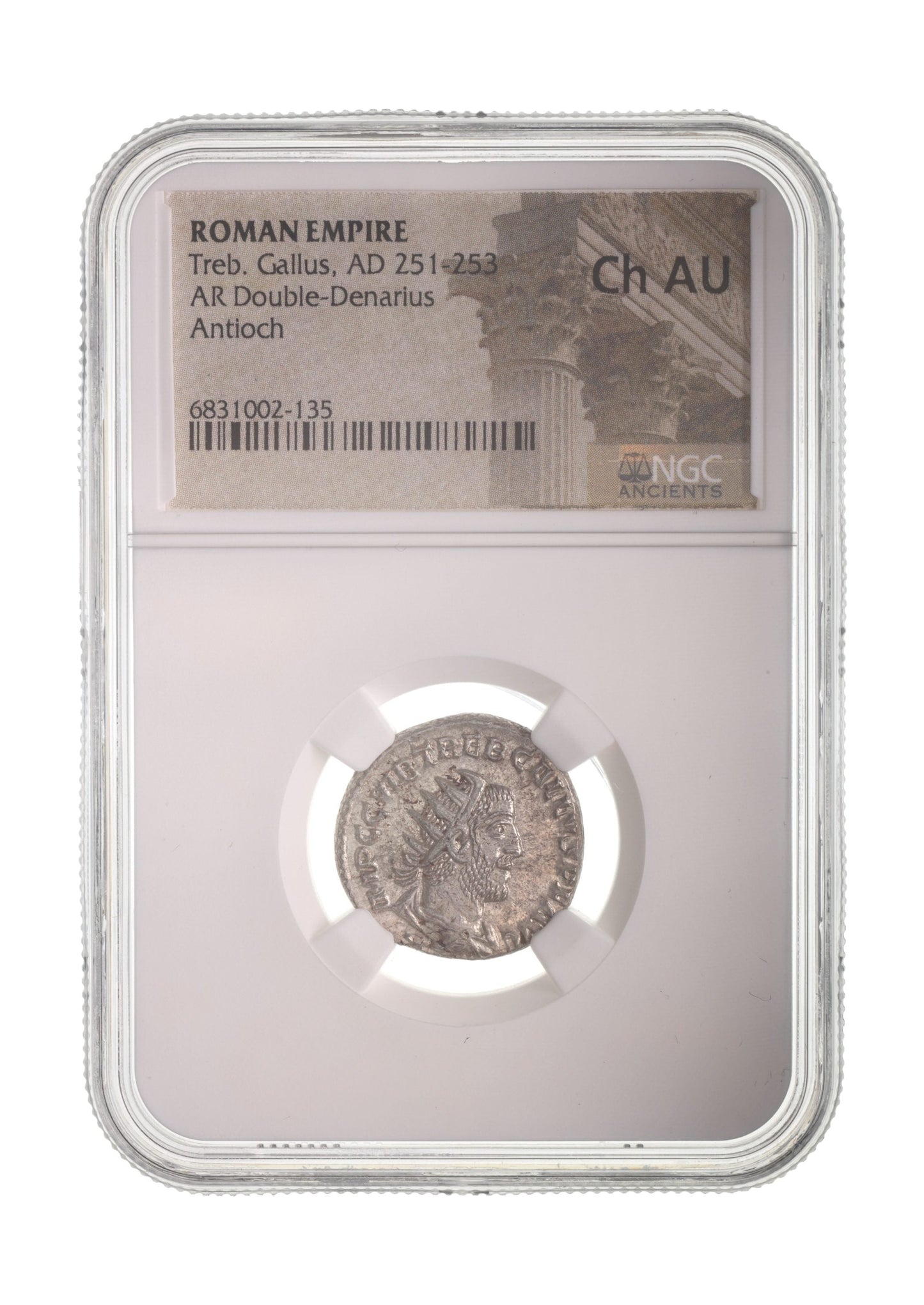 Trebonianus Gallus Roman AR Antoninianus (AD 251-253) NGC