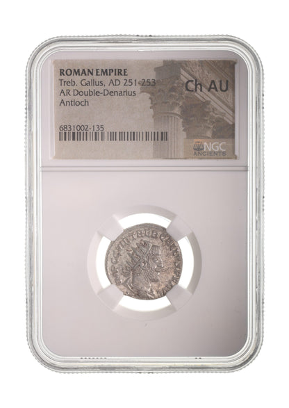 Trebonianus Gallus Roman AR Antoninianus (AD 251-253) NGC
