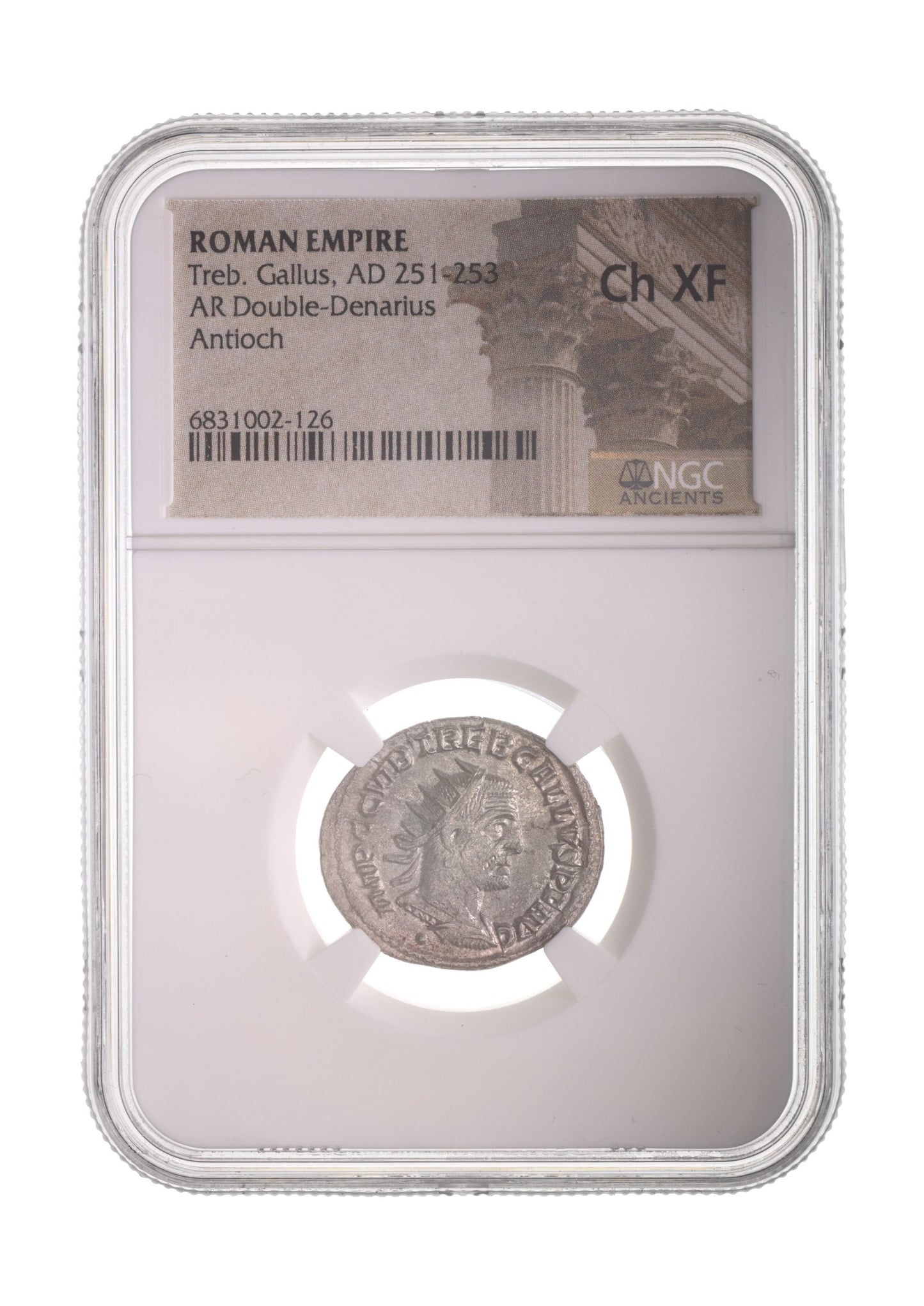 Trebonianus Gallus Roman AR Antoninianus (AD 251-253) NGC