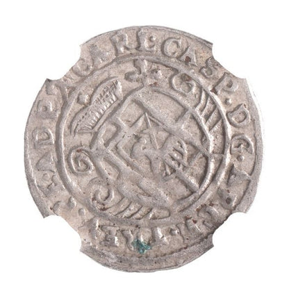 Germany 4 Pfennig (1652–1673) – Karl Kasper von der Leyen – St. Peter with Key – NGC Certified
