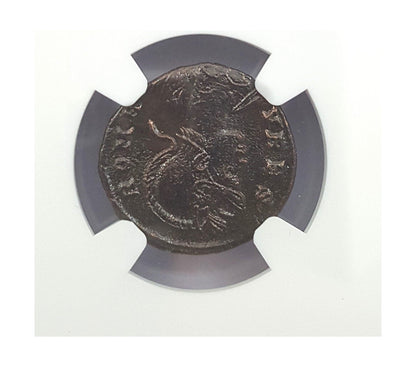 Urbs Roma Roman AE Commemorative (AD 330-346) NGC