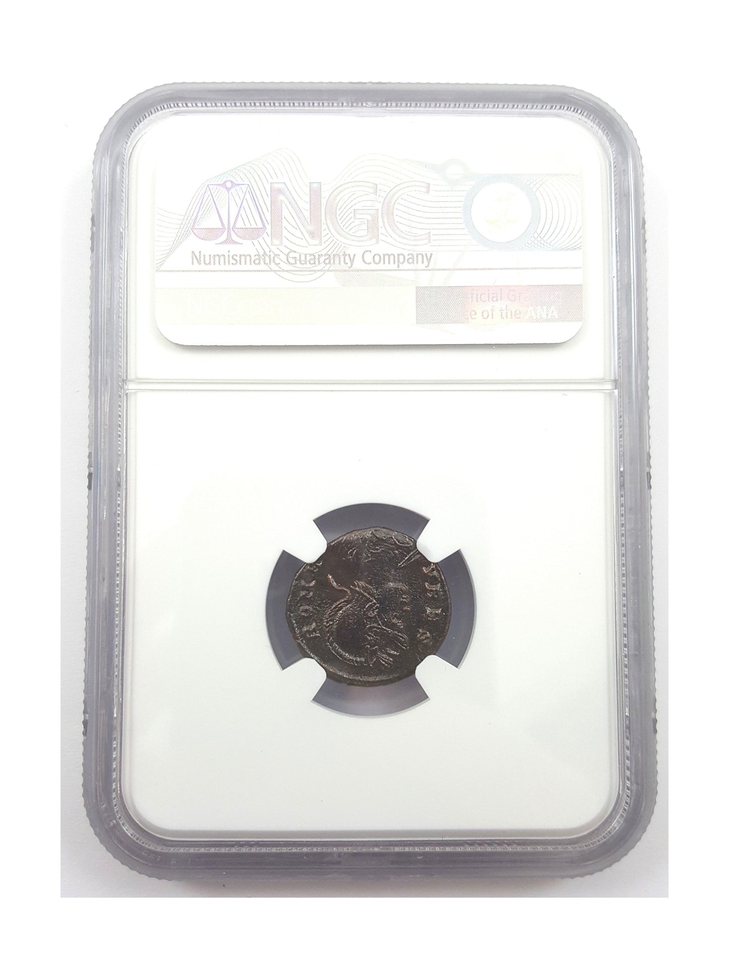 Urbs Roma Roman AE Commemorative (AD 330-346) NGC