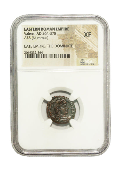 Valens Roman AE (AD 364-378) NGC