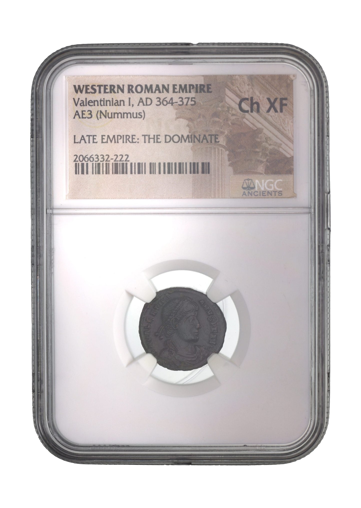 Valentinian I Roman AE (AD 364-375) NGC
