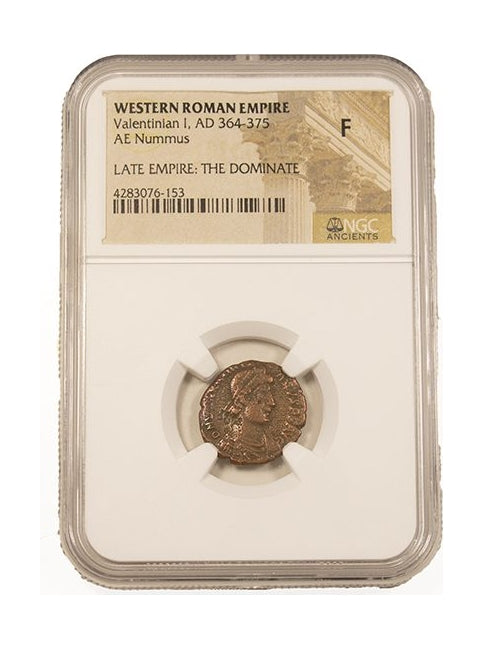Valentinian I Roman AE (AD 364-375) NGC