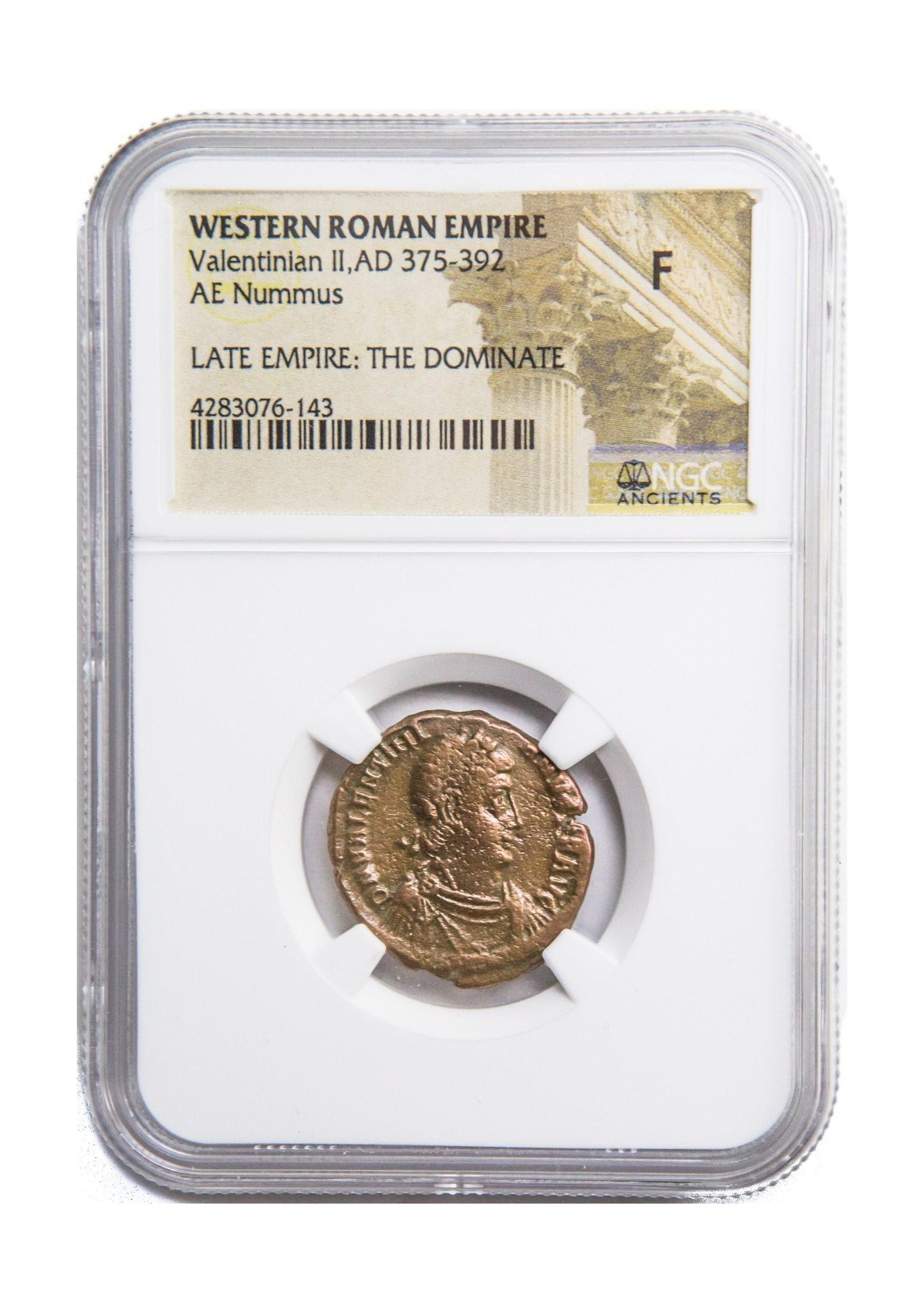 Valentinian II Roman AE2 (AD 375-392) NGC