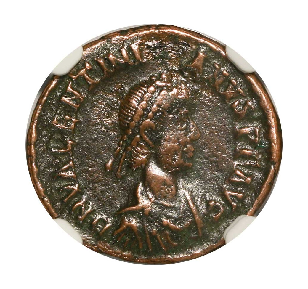 Valentinian II Roman AE3 (AD 375-392) NGC