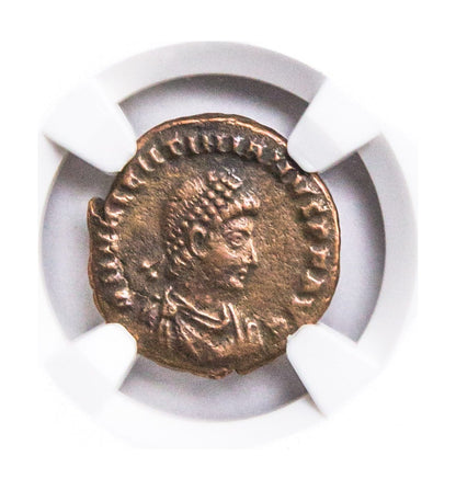 Valentinian II Roman AE3 (AD 375-392) NGC