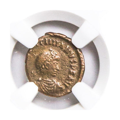 Valentinian II Roman AE4 (AD 375-392) NGC