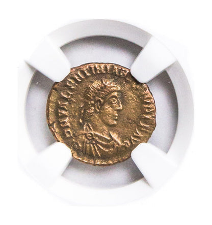 Valentinian II Roman AE4 (AD 375-392) NGC