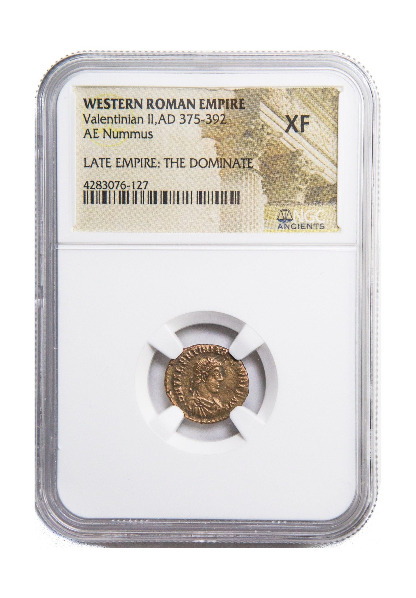 Valentinian II Roman AE4 (AD 375-392) NGC