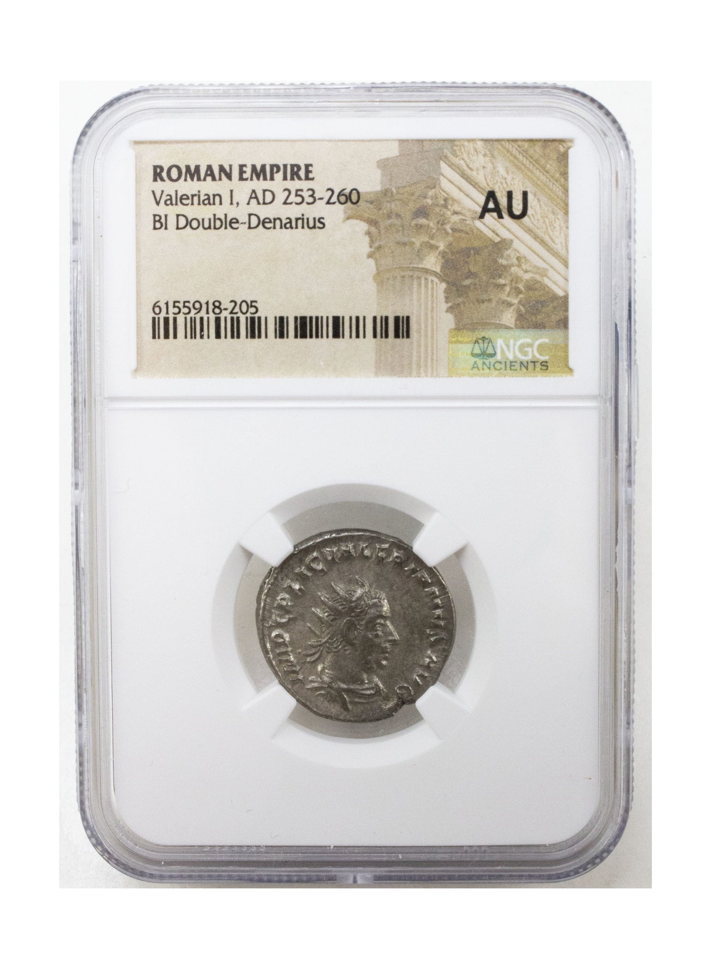 Valerian I Roman Silver Antoninianus (AD 253-260) NGC