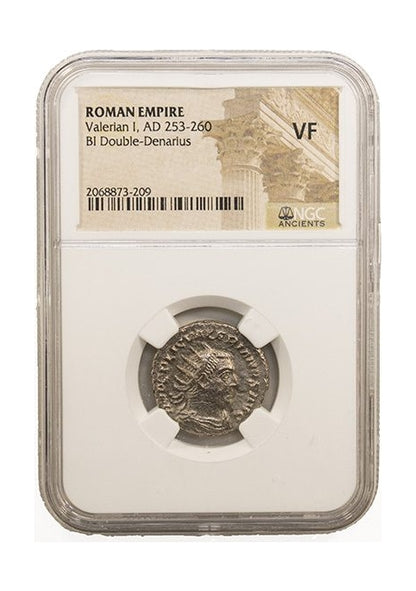 Valerian I Roman Silver Antoninianus (AD 253-260) NGC