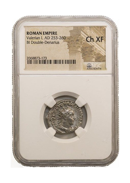 Valerian I Roman Silver Antoninianus (AD 253-260) NGC