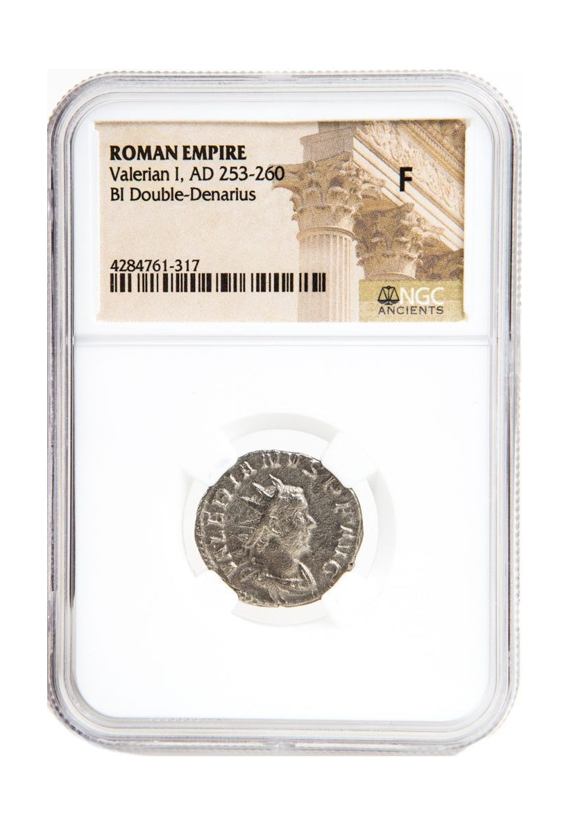 Valerian I Roman Silver Antoninianus (AD 253-260) NGC