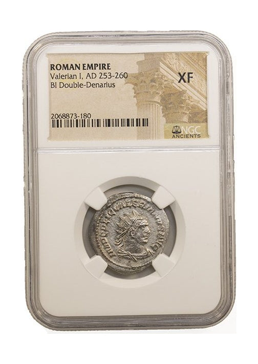Valerian I Roman Silver Antoninianus (AD 253-260) NGC