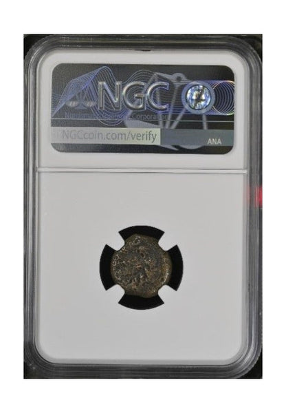 Judaea AE Prutah Of Valerius Gratus (AD 15–26) NGC